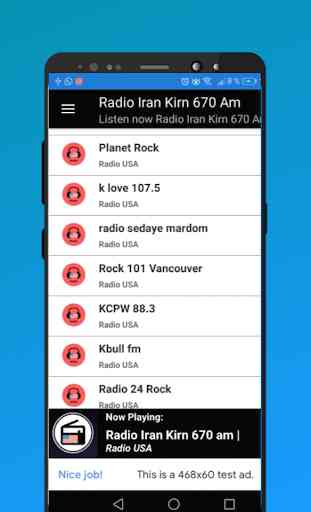 Radio Iran Kirn 670 am app radio USA free online 2