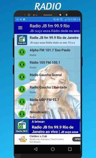Radio JB fm 99.9 Rio de Janeiro ao vivo 3