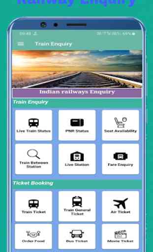 Railway Ticket Booking, PNR, IRCTC & Live Train 1