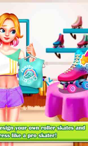 Roller Skating Girl: Perfect 10 ❤ Free Dance Games 4