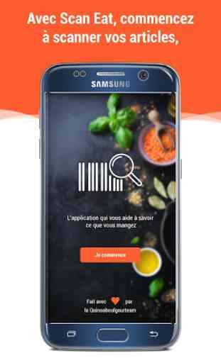 Scan Eat - Scanner alimentaire pour mieux manger 3
