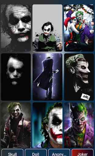 Scary Wallpapers Horror: Skull, Joker, Anonymous 3