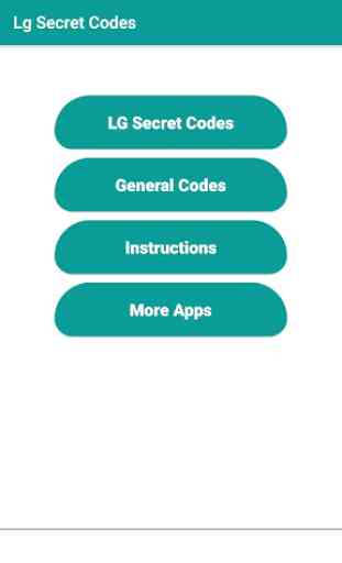 Secret Codes of LG 2020 Free 2