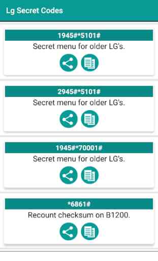 Secret Codes of LG 2020 Free 3