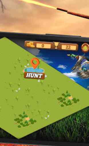 selvagem pato caçador 3D - real selvagem caça jogo 1