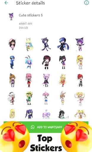 stickers for whatsapp anime 1