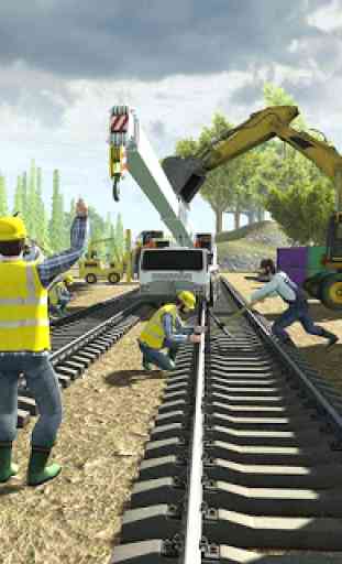 Train Construction Crane Simulator 17 & Builder 3D 3