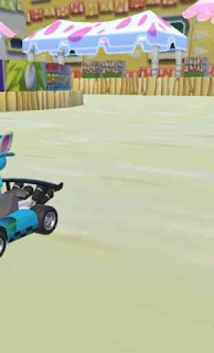 Vara Kart Go! Ultimate Racing Fast & Furry Praia 3