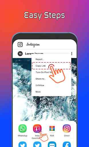 Video downloader for Instagram: Save photos videos 2