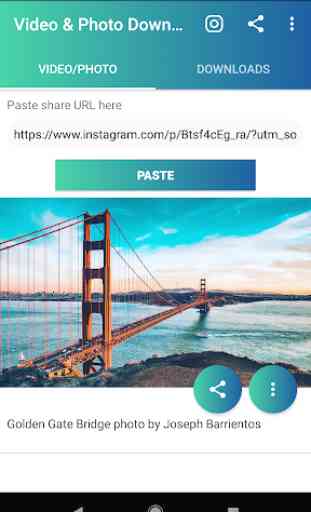 Video e Photo Downloader para o Instagram™ 1