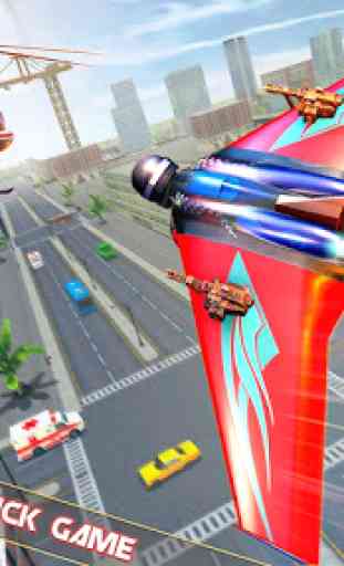Voando Jetpack Hero Crime 3D Fighter Simulator 1