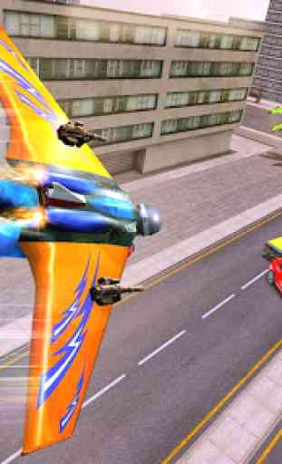 Voando Jetpack Hero Crime 3D Fighter Simulator 2