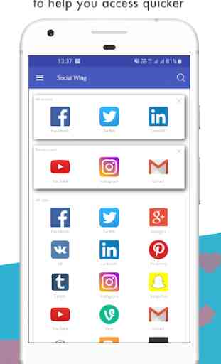 All Social Media apps in one app -All Social sites 4