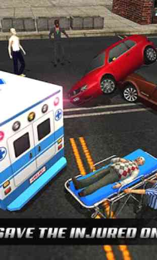 Ambulatório de resgate sim 17-driver de emergência 4