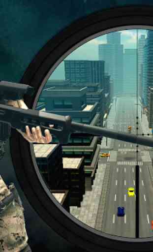 American City Sniper Shooter Jogo de tiro gratuito 1