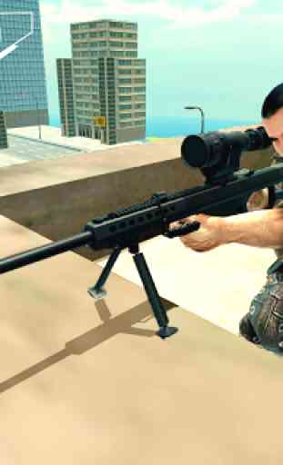 American City Sniper Shooter Jogo de tiro gratuito 4