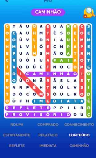Caça palavras - Word Search Quest 4