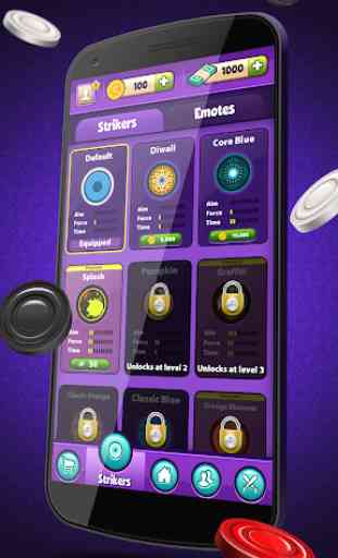 Carrom Clash  Realtime Multiplayer Free Board Game 3