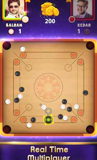 Carrom Clash  Realtime Multiplayer Free Board Game 4