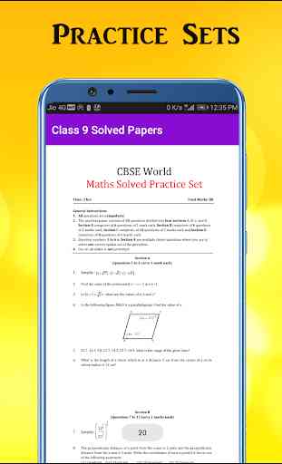 CBSE Class 9 Solved Papers 2020 2