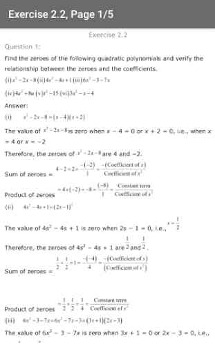 Class 10 Maths NCERT Solutions 4