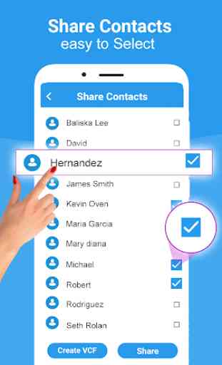 compartilhar contatos e transferir contatos 3