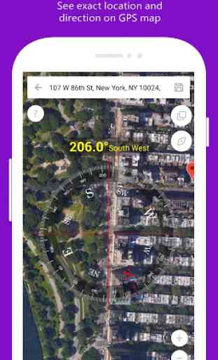Compass Maps Pro - Digital Compass 360 Free 3