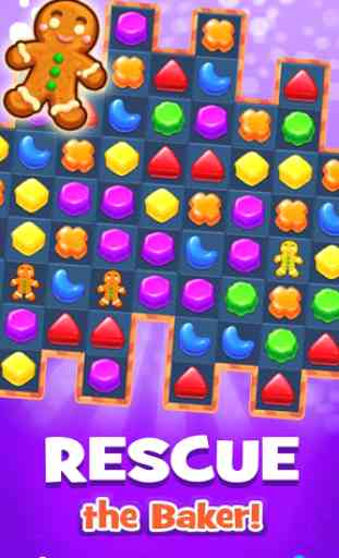 Cookie Blast - Cookie with Jam Free Match 3 Games 2