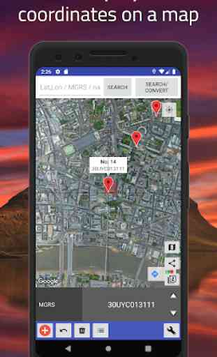 Coordinates - GPS Formatter 1