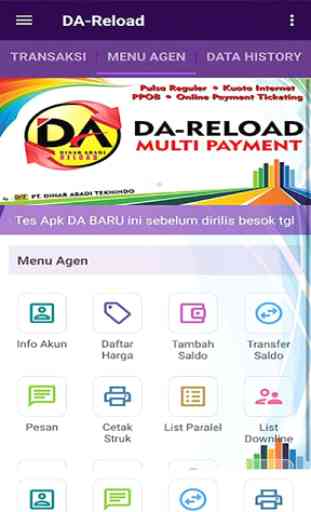 DA-Reload Multi Payment Pulsa & Kuota 3