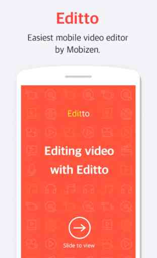 Editto - Mobizen video editor, game video editing 1