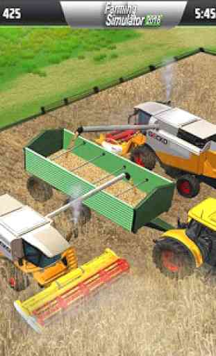 Farming Simulator 2018: Real Combine Harvester 3d 4