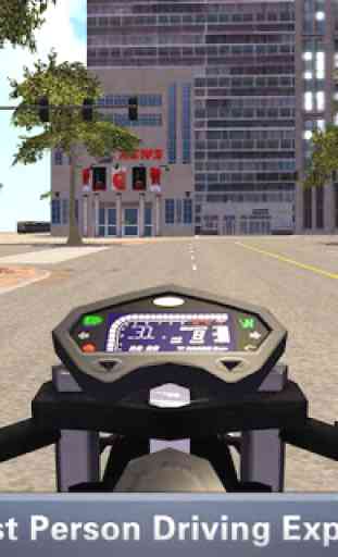 furiosa cidade moto Piloto da bicicleta 4 2