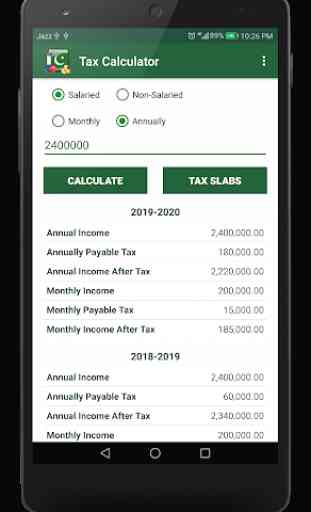 Income Tax Calculator Pakistan 2019 - 2020 2
