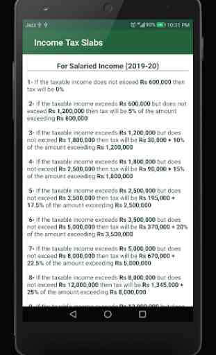 Income Tax Calculator Pakistan 2019 - 2020 4