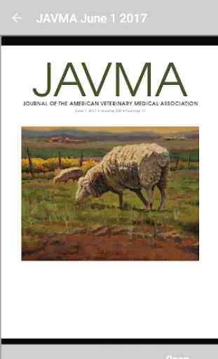 JAVMA: Journal of the American Veterinary Medical 3