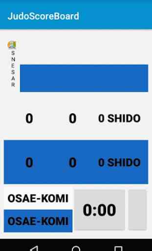Judo Score Board 1