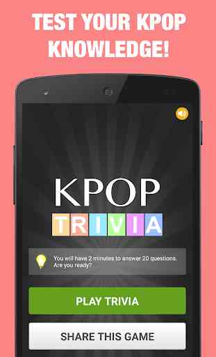 K-Pop Trivia: Kpop Quiz Game 1