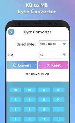 KB to MB Converter : Byte Converter 3