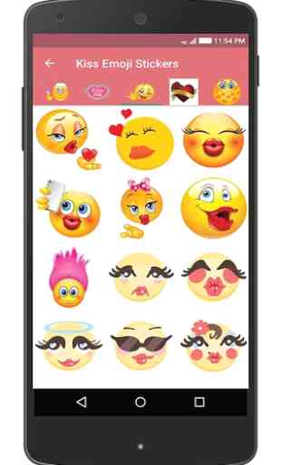 Kiss Emoji Stickers 2