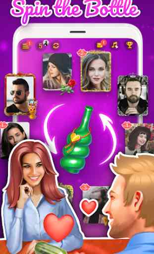 Kiss Me - Spin The Bottle, Online Dating and Chat 1