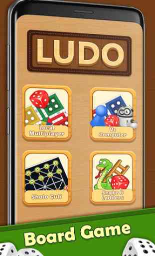Ludo game - Ludo Chakka  Classic Board Game 1