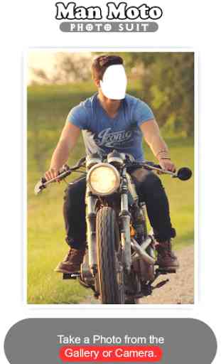 Men Bike Rider Photo Editor : Man Moto Suit 3