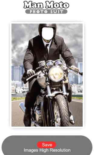 Men Bike Rider Photo Editor : Man Moto Suit 4