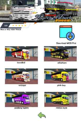 Mod Livery Truck Bussid V3.2 3