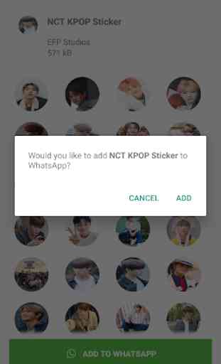 NCT Sticker for WhatsApp - WAStickerApps KPOP 3