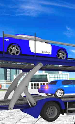 NOS polícia limusine carro transportador jogos 2