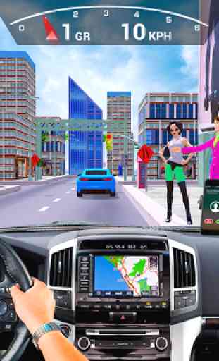 NOS Táxi Motorista 2019 Livre Táxi Simulador jogos 1