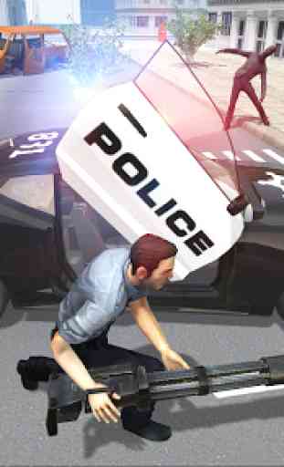 Police vs Zombie - Action games 1
