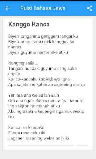 Puisi Bahasa Jawa 2